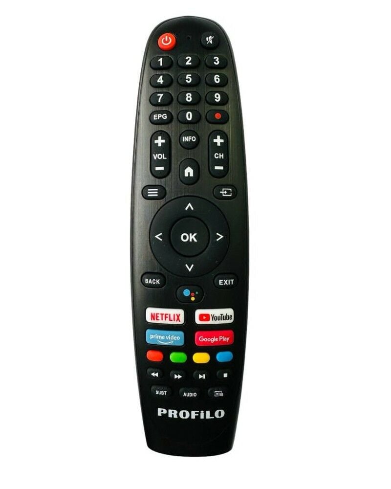 Profilo 65PA525EG Orjinal Android LED TV Kumanda - Ses Komutsuz