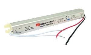 Mervesan 24V 1A Metal Kasa Slim ince Adaptör MRW-24-24PL