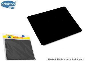 Addison 177x217mm Siyah Mouse Pad 300142