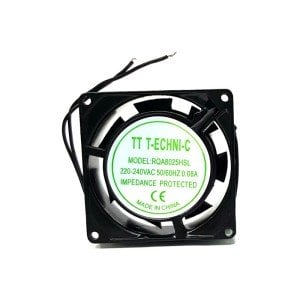 TT-TECHNIC 220Volt 8cm Metal Fan 80x80x25mm