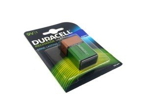 DURACELL 9Volt 170mAh Şarjlı Pil