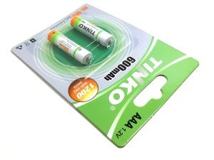 TINKO 600mAh Şarjlı AAA ince Kalem Pil 1.2V Ni-MH