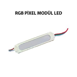 Powerlux 12V RGB Pixel Modül Led (20'li)