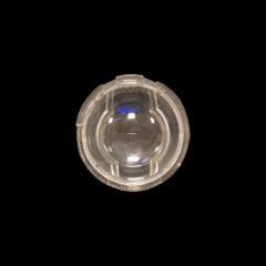 Şeffaf 60 Derece Bombeli Dış Bükey Lens 1-3W Emiter Uyumlu