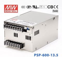 PSP-600-13.5 13.5Vdc 44.5Amp Adaptör Meanwell