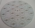 12x2 Pcb-175-24-S / 24Lü Round Powerled Pcb Grup Lens Model