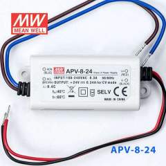 APV-8-24 24 Volt 0.34 Amper Meanwell