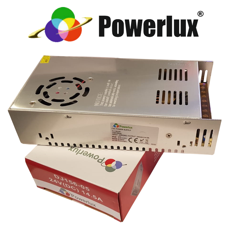 Powerlux 24V 14,5A 350W Smps Adaptör