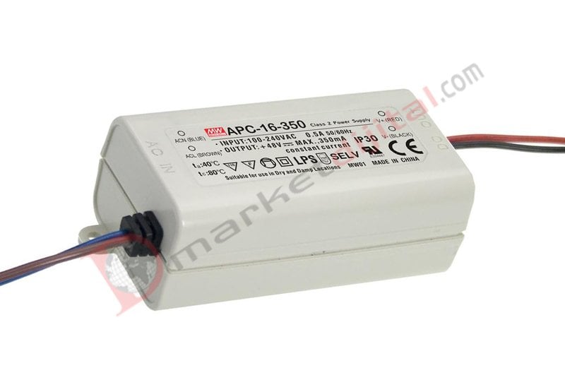 APC-16-350 12-48 Volt 350 mA IP42 Meanwell