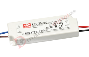 LPC-20-500 9-30 Volt 500 mA IP67 Meanwell