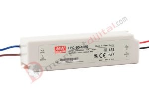 LPC-60-1050 9-48 Volt 1050 mA IP67 Meanwell