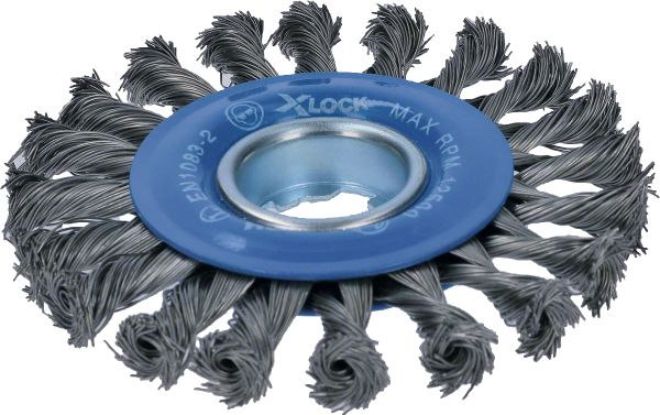 Bosch - X-LOCK - Heavy Serisi Metal İçin Burgulu Yuvarlak Fırça 115*0,5 mm 2608620731