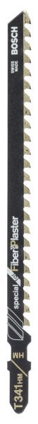 Bosch - Fiber Ve Çimentolu Malzeme İçin T 341 HM Dekupaj Testeresi Bıçağı - 3'Lü Paket 2608633176