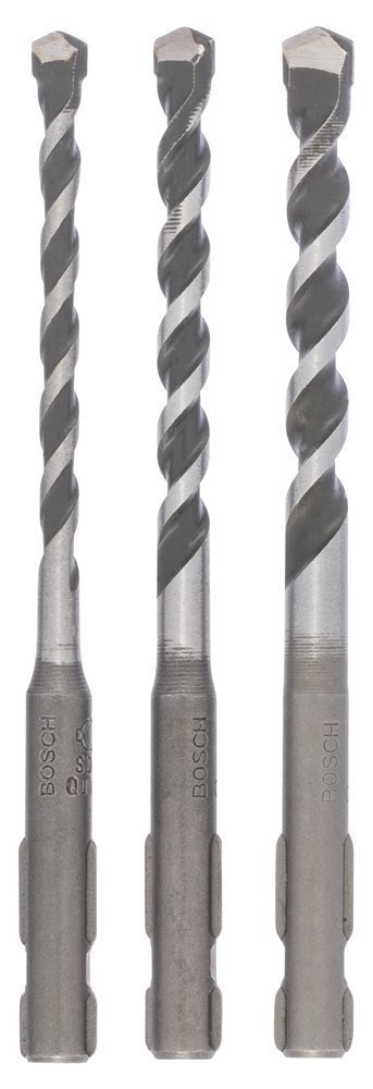 Bosch - SDS-Quick, Uneo için Çok Amaçlı Matkap Ucu SETİ 5,5-6-7 mm 2609256919