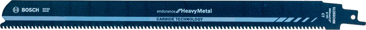 Bosch - Endurance for Serisi Ağır Metaller için Panter Testere Bıçağı S 1255 CHM 1'li 2608653184