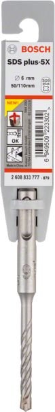 Bosch - SDS-Plus-5X Serisi Kırıcı Delici Matkap Ucu 6*110 mm 2608833777