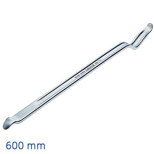 İzeltaş Kıvrık Uçlu Levye Krom 600 Mm