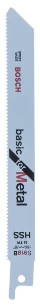 Bosch - Basic Serisi Metal için Panter Testere Bıçağı S 918 BF - 2'li 2608651821