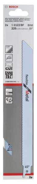 Bosch - Flexible Serisi Metal için Panter Testere Bıçağı S 1122 BF - 2'li 2608656041