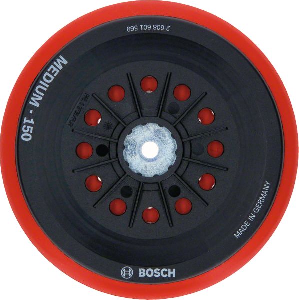 Bosch - 150 mm Çok Delikli Zımp. Tabanı Orta (GEX) 2608601569