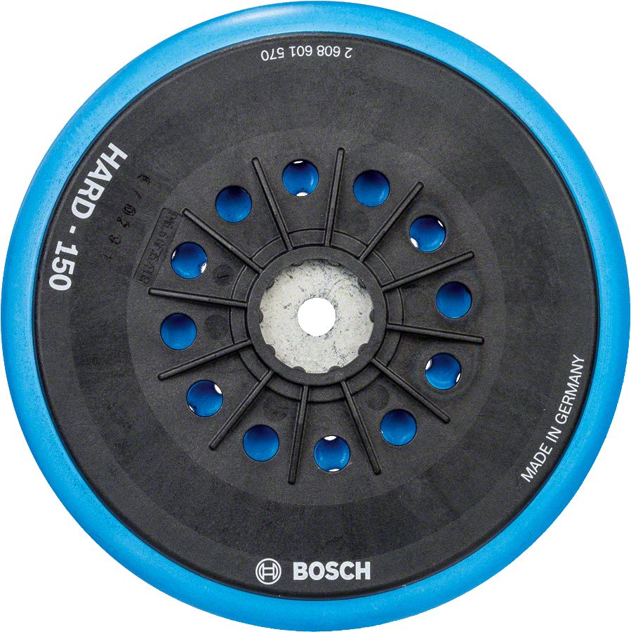Bosch - 150 mm Çok Delikli Zımp. Tabanı Sert (GEX) 2608601570