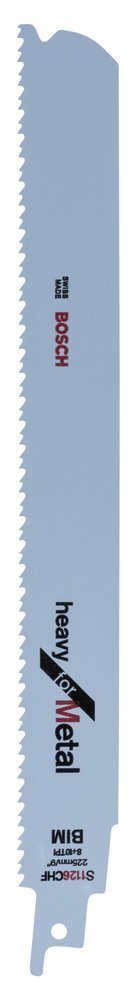 Bosch - Heavy Serisi Metal için Panter Testere Bıçağı S 1126 CHF - 5'li 2608657398