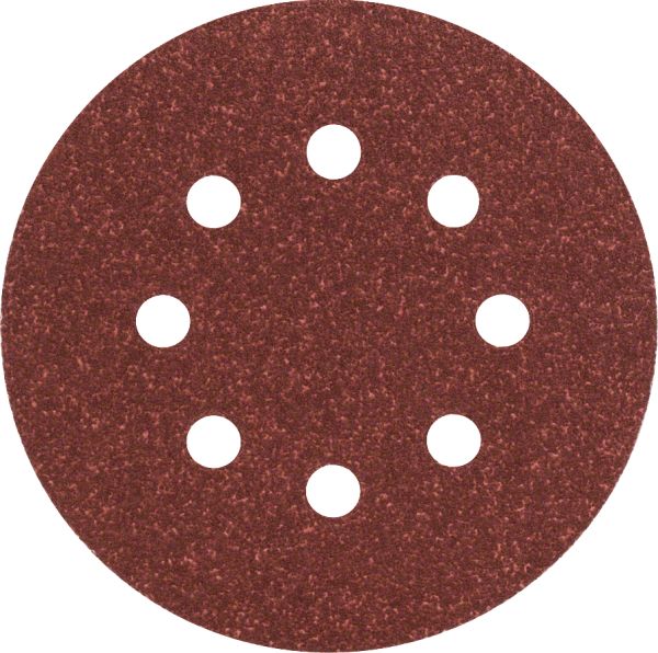 Bosch - Eksantirik Zımpara Kağıdı 5'li, 125 mm 80 Kum 8 Delik 2609256A24