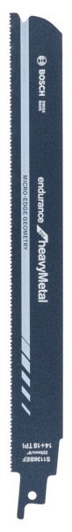 Bosch - Endurance Serisi Ağır Metal için Panter Testere Bıçağı S 1136 BEF - 25'li 2608657933