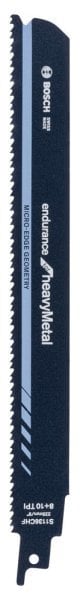 Bosch - Endurance Serisi Ağır Metal için Panter Testere Bıçağı S 1136 CHF - 25'li 2608657934