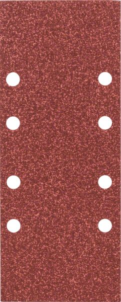 Bosch - Titreşimli Zımpara Kağıdı 10'lu, 93 x 230 mm 60 Kum 8 Delik 2609256A95