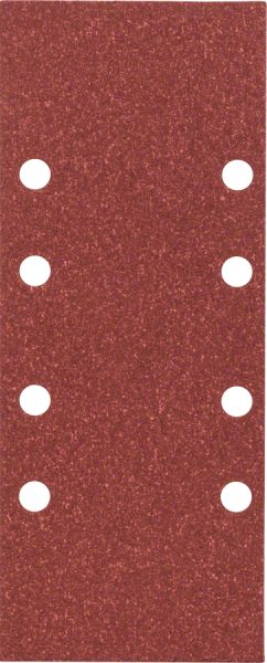 Bosch - Titreşimli Zımpara Kağıdı 10'lu, 93 x 230 mm 80 Kum 8 Delik 2609256A96