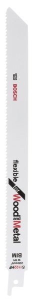 Bosch - Flexible Serisi Ahşap Ve Metal için Panter Testere Bıçağı S 1122 HF - 2'li 2608656270