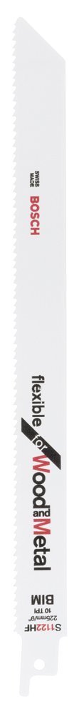 Bosch - Flexible Serisi Ahşap Ve Metal için Panter Testere Bıçağı S 1122 HF - 25'li 2608657560