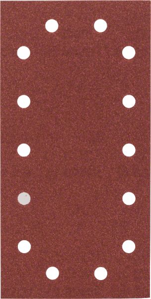 Bosch - Titreşimli Zımpara Kağıdı 10'lu, 115 x 230 mm 120 Kum 14 Delik 2609256B22