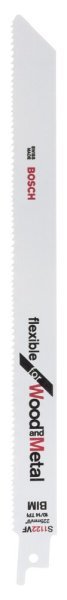 Bosch - Flexible Serisi Ahşap Ve Metal için Panter Testere Bıçağı S 1122 VF - 5'li 2608654981