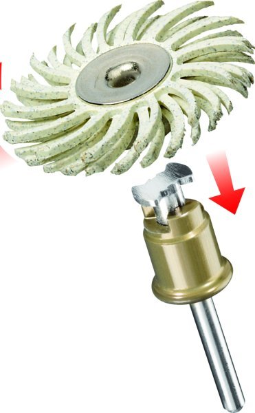 DREMEL® EZ SpeedClic: Detay Aşındırıcı Fırça 120 kumlu (472S) 2615S472JA