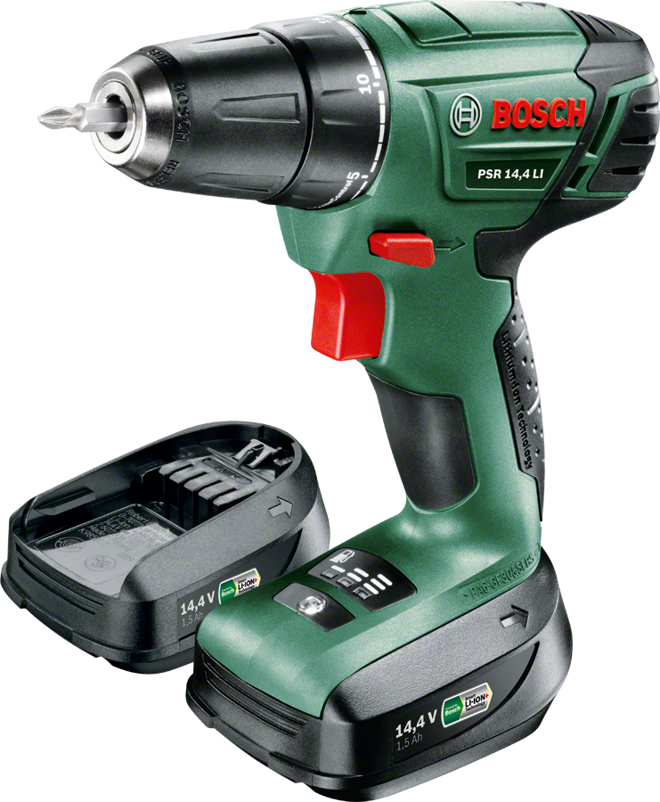 Bosch PSR 14,4 LI Akülü Vidalama Makinesi - 1,5 Ah Tek Akü 0.603.954.30C