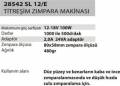28542 SL 12 E Titreşim Zımpara Makinası