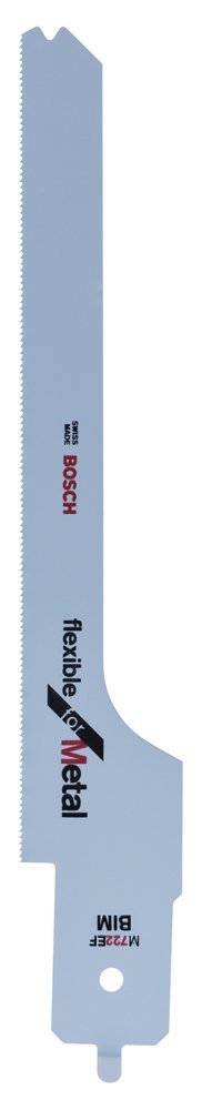 Bosch - Flexible Serisi PFZ 500 E Uyumlu Ahşap ve Metal için Panter Testere Bıçağı M 722 EF 1'li 2608656973