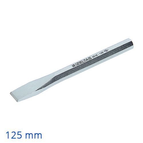 İzeltaş Tesviyeci Düz Keski Krom 125 Mm