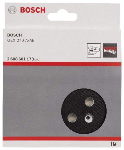 Bosch - 125 mm Zımpara Tabanı Orta Sertlikte (GEX) 2608601173