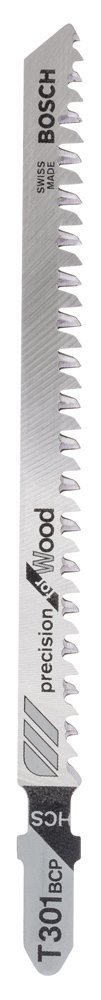 Bosch - Hassas Kesim Serisi Ahşap İçin T 301 BCP Dekupaj Testeresi Bıçağı - 25'Li Paket 2608633A40