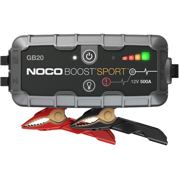 NOCO Genius GB20 12V 400Amp Ultrasafe Lityum Akü Takviye + Powerbank + Led Lamba
