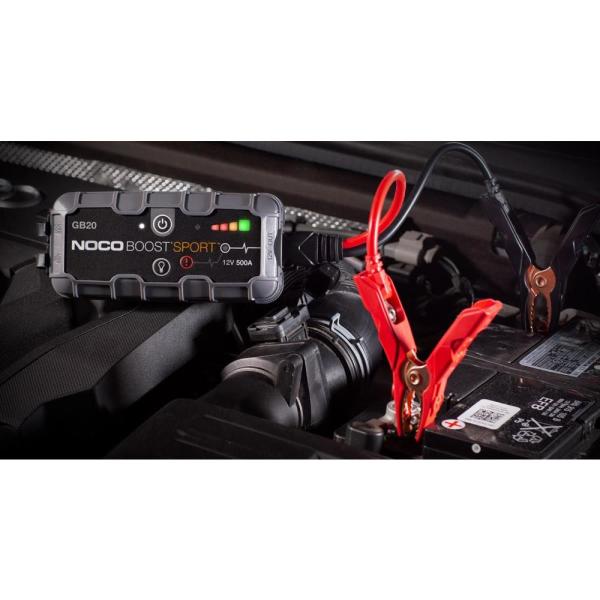NOCO Genius GB20 12V 400Amp Ultrasafe Lityum Akü Takviye + Powerbank + Led Lamba