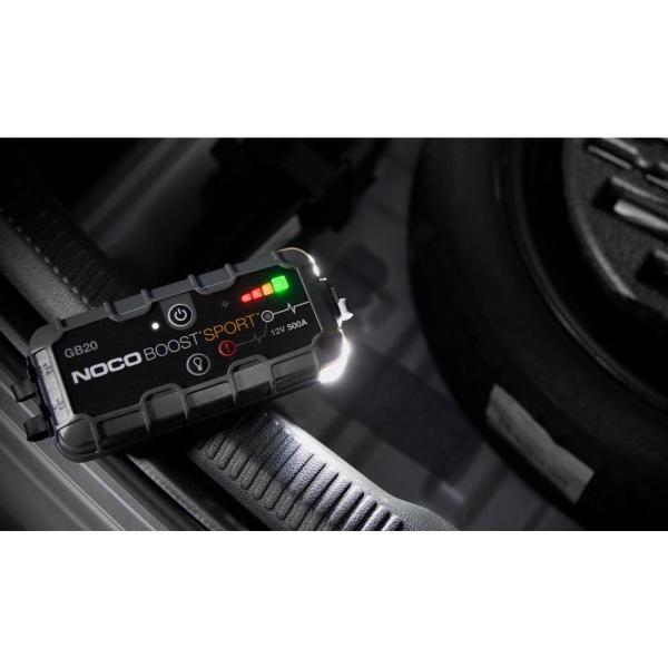 NOCO Genius GB20 12V 400Amp Ultrasafe Lityum Akü Takviye + Powerbank + Led Lamba