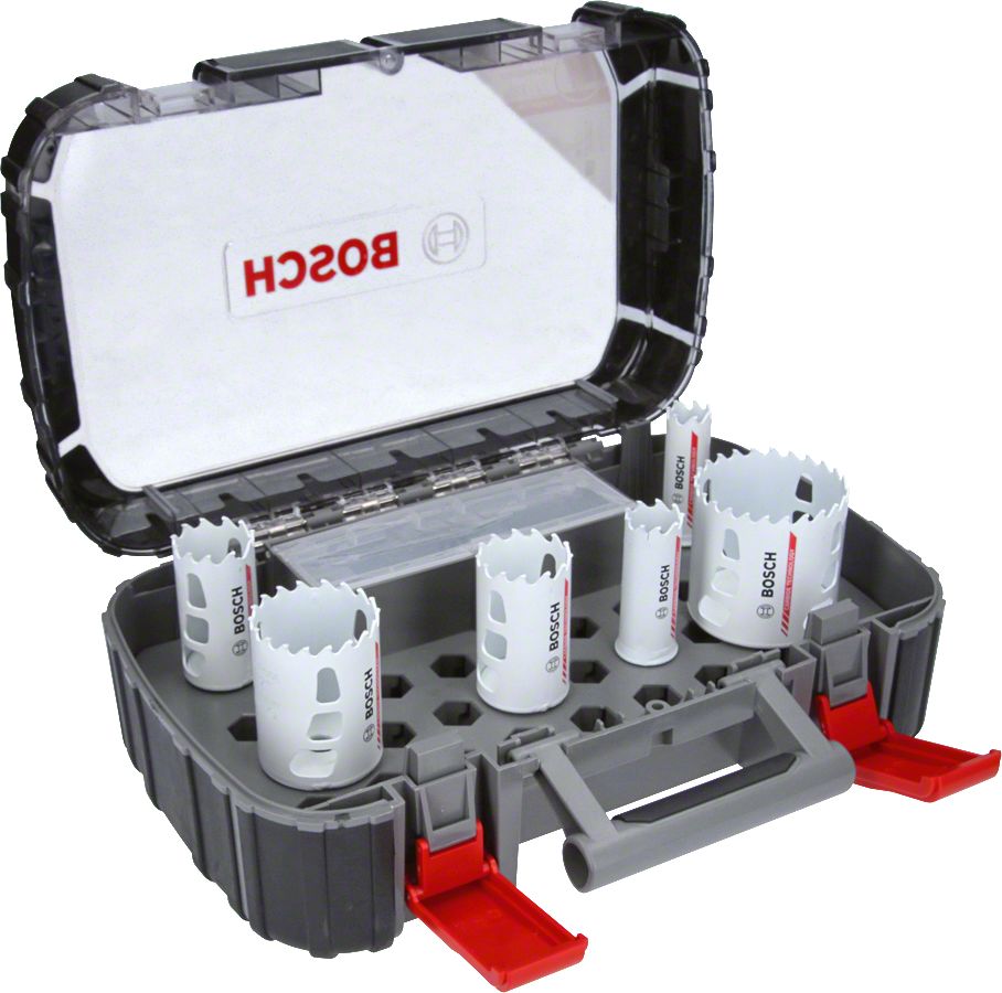 Bosch - Endurance Serisi Karpit Delik Açma Testeresi (Panç) Seti 8 Parça Ø 22-25-35-40-51-68 mm 2608594184
