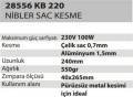 28556 KB 220 Nibler Saç Kesme Testeresi