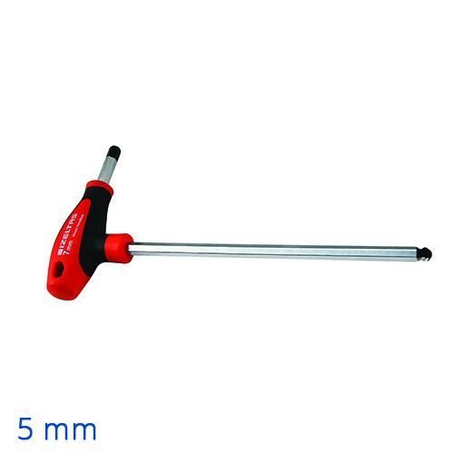 İzeltaş T Tip Yuvarlak Başlı Allen 5 Mm