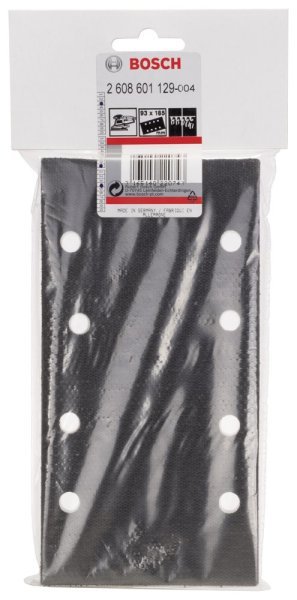 Bosch - 93*185 mm 8 Delik Sünger Taban 2608601129
