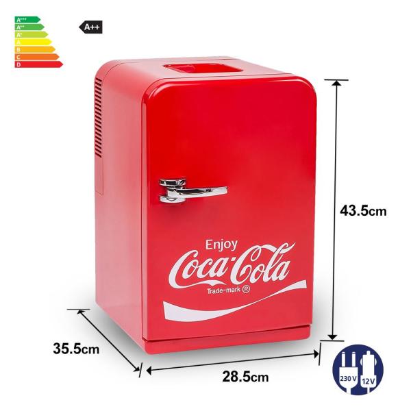 Coca-Cola CCM15 12/220Volt AC/DC 14 Litre Sıcak/Soğuk Oto Buzdolabı